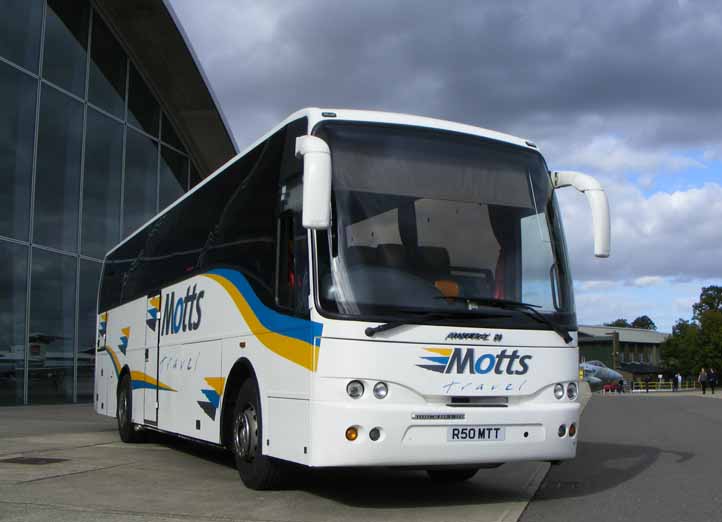 Motts Travel Volvo B10M Jonckheere R50MTT